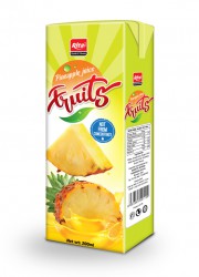 200ml Pineapple tetra pak